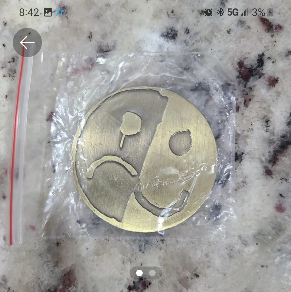 Coin from Fall Out Boy (2our) Dust VIP package